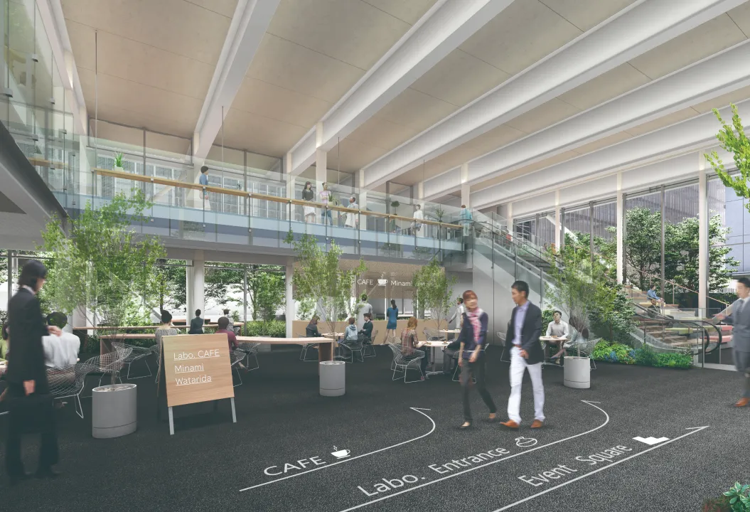 エントランスホール・カフェ