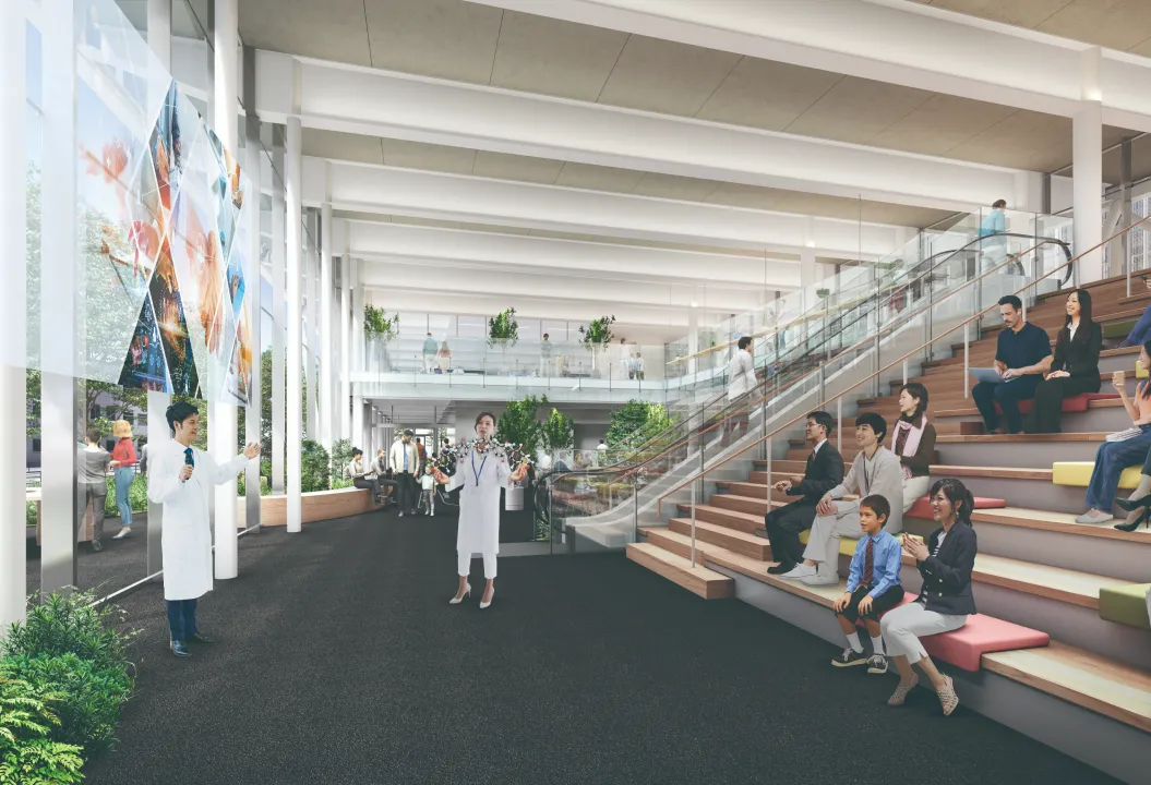 大階段（イベント時）