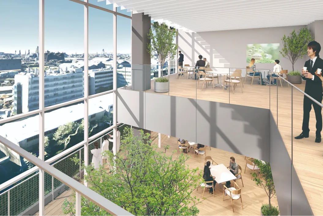 スカイラウンジ（8F-9F）